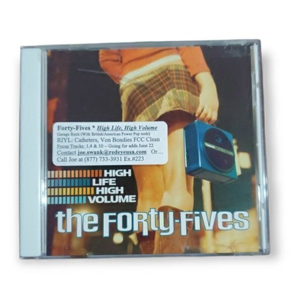 The Forty-Fives‎ - High Life High Volume [2004 Promotional CD]